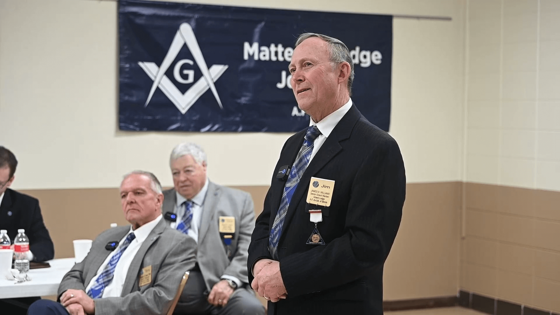 Grand Lodge Officers Present Programs, Answer Questions at Joliet Town Hall