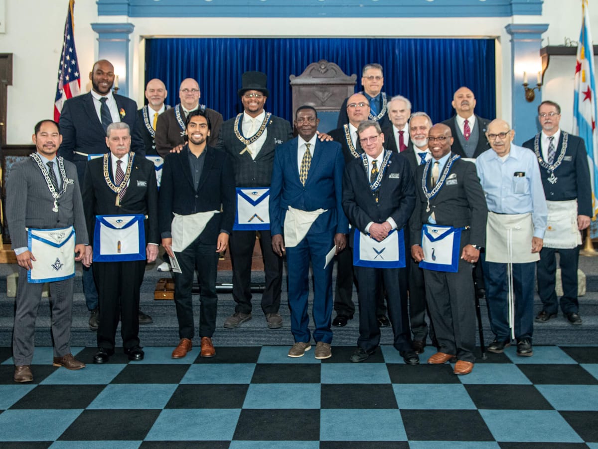 Poseidon Confers Second Degree on Two Brethren